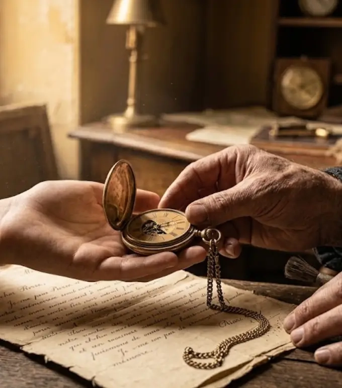 Objet ancien transmis entre générations, philosophie de la seconde vie